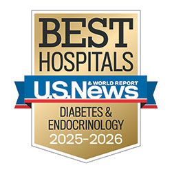 U.S. News & World Report Best Hospital: Diabetes & Endocrinology 2025-2026