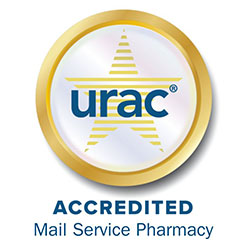 URAC Accreditation Seal for Mail Service Pharmacy
