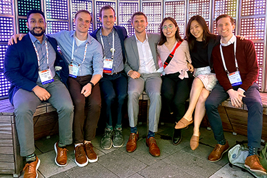 Hematology-oncology fellows attend a conference