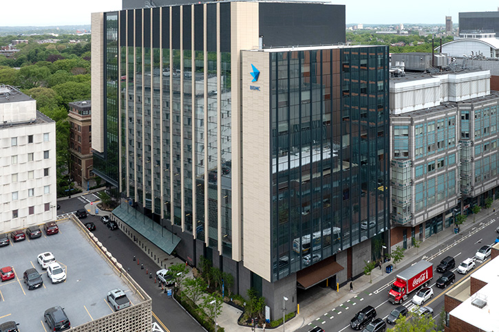 A view of BIDMC's Klarman Building.