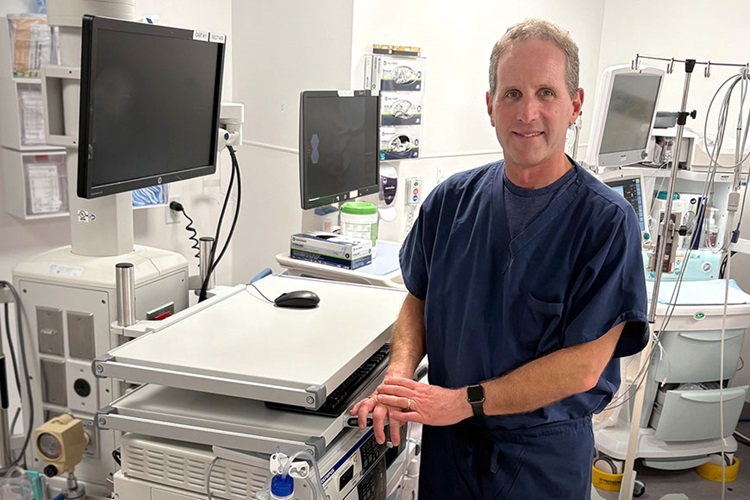 BIDMC patient David at the Hypertension Clinic