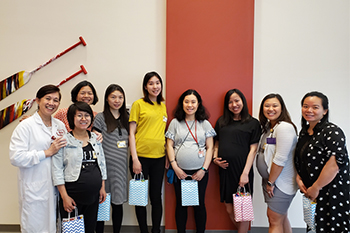 Parents group at South Cove Community Health Center