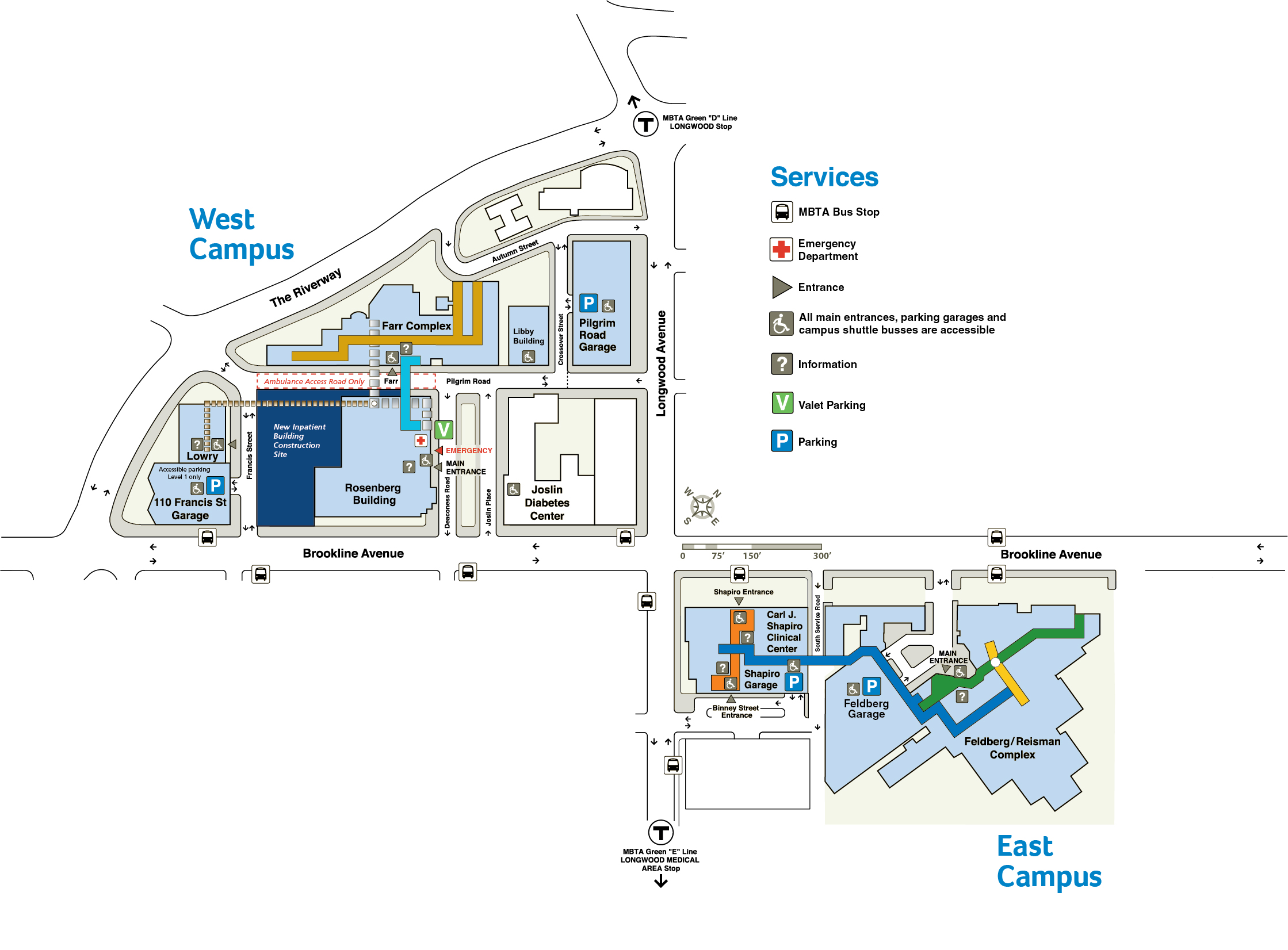 Froedtert Hospital Campus Map Campus Maps | BIDMC of Boston