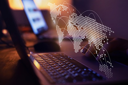 Global Map on a Laptop