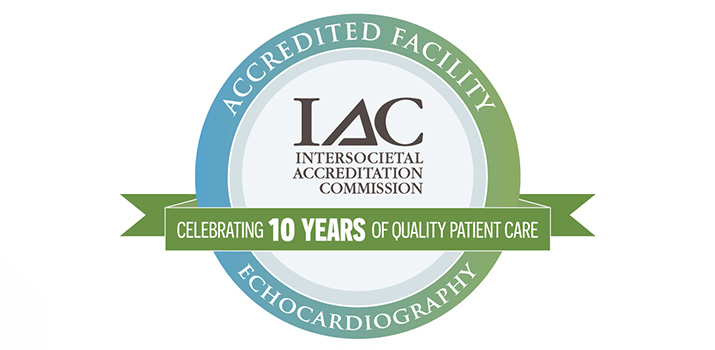 Intersocietal Accreditation Commission Accredited Facility for Echocardiography